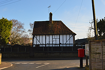 Yew Tree Farm seen from The Lane February 2016